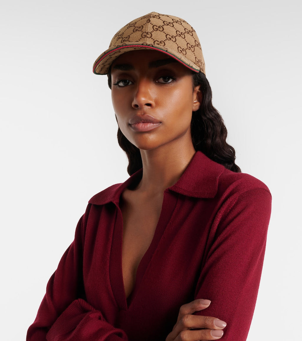 GUCCI - Gucci GG Supreme Canevas Coton blend Casquette