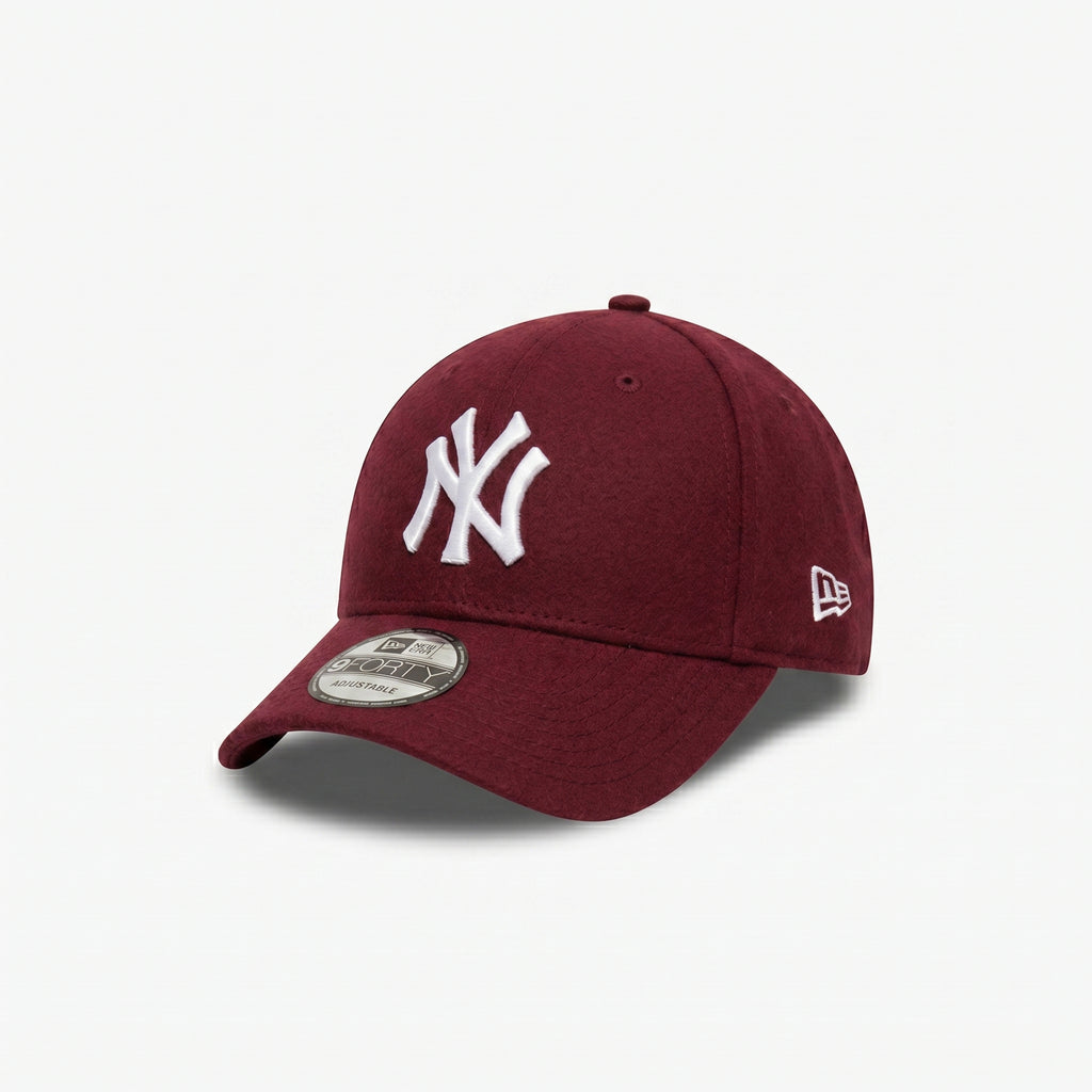 NY 9FORTY LOGO NY BLANC