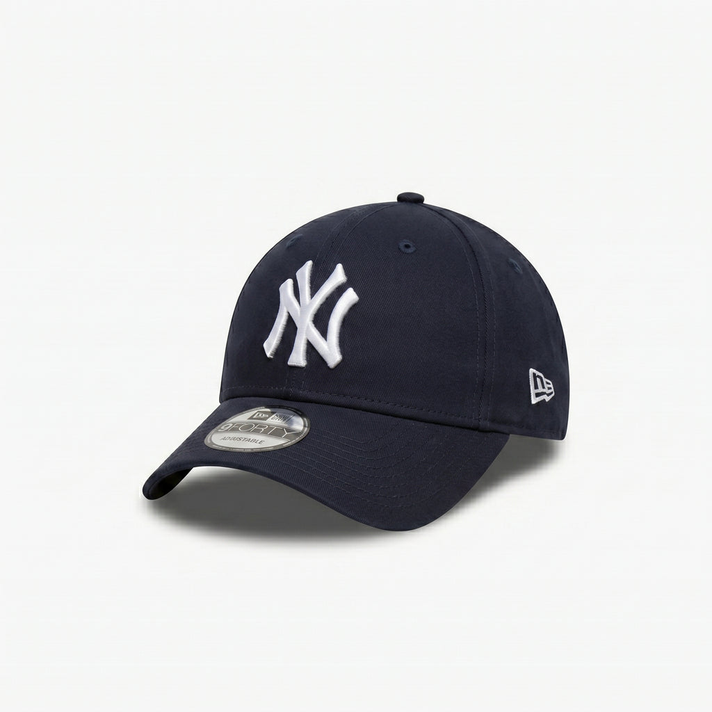 NY 9FORTY LOGO NY BLANC