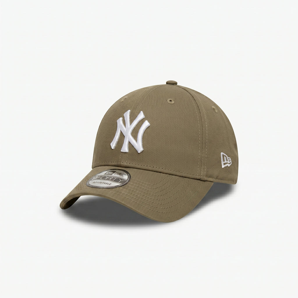 NY 9FORTY LOGO NY BLANC